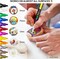Set of 12 Acrylic Paint Pens Paint Markers for Rocks, Craft, Ceramic, Glass, Wood, Fabric, and Canvas Art Crafting Supplies